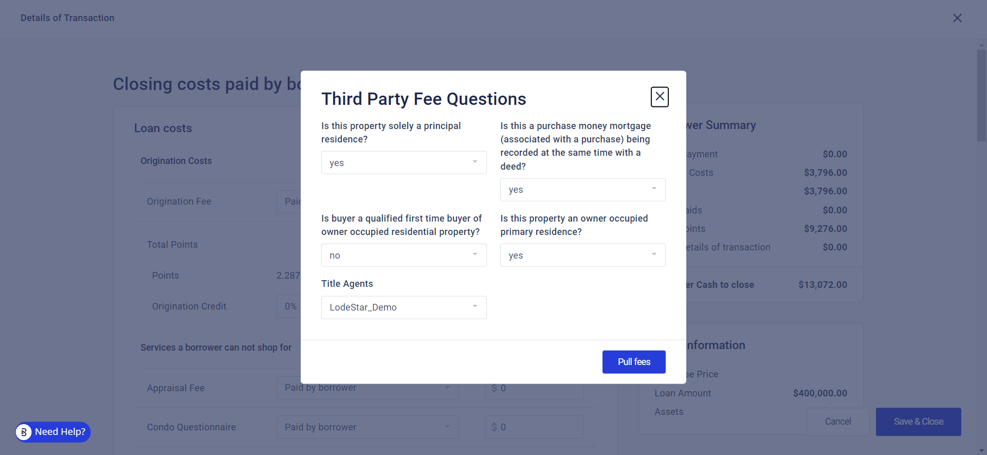 4_-_Answer_any_questions_in_the__Third_Party_Fees__popup_window__select_the_title_agent_that_you_would_like_to_disclose__then_select_Pull_Fees.png